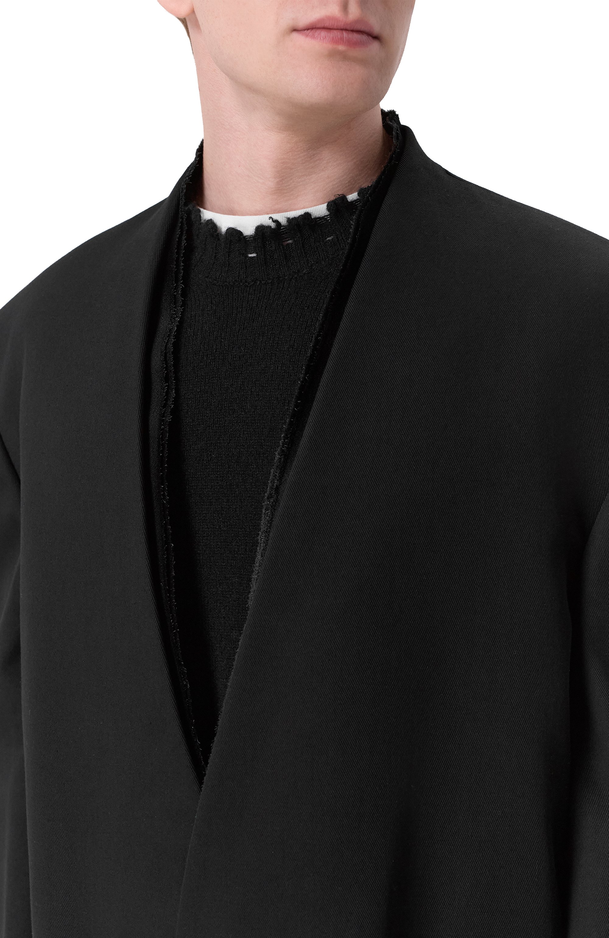 Хлопковый пиджак ANN DEMEULEMEESTER, арт. B0013481/FA696, фото 5