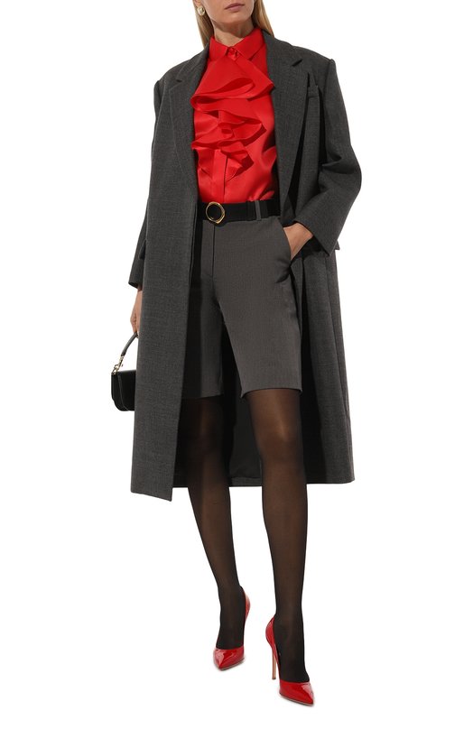 Шелковая блузка Kiton D58411K0572E03 Красный  D58411K0572E03 Фото 2