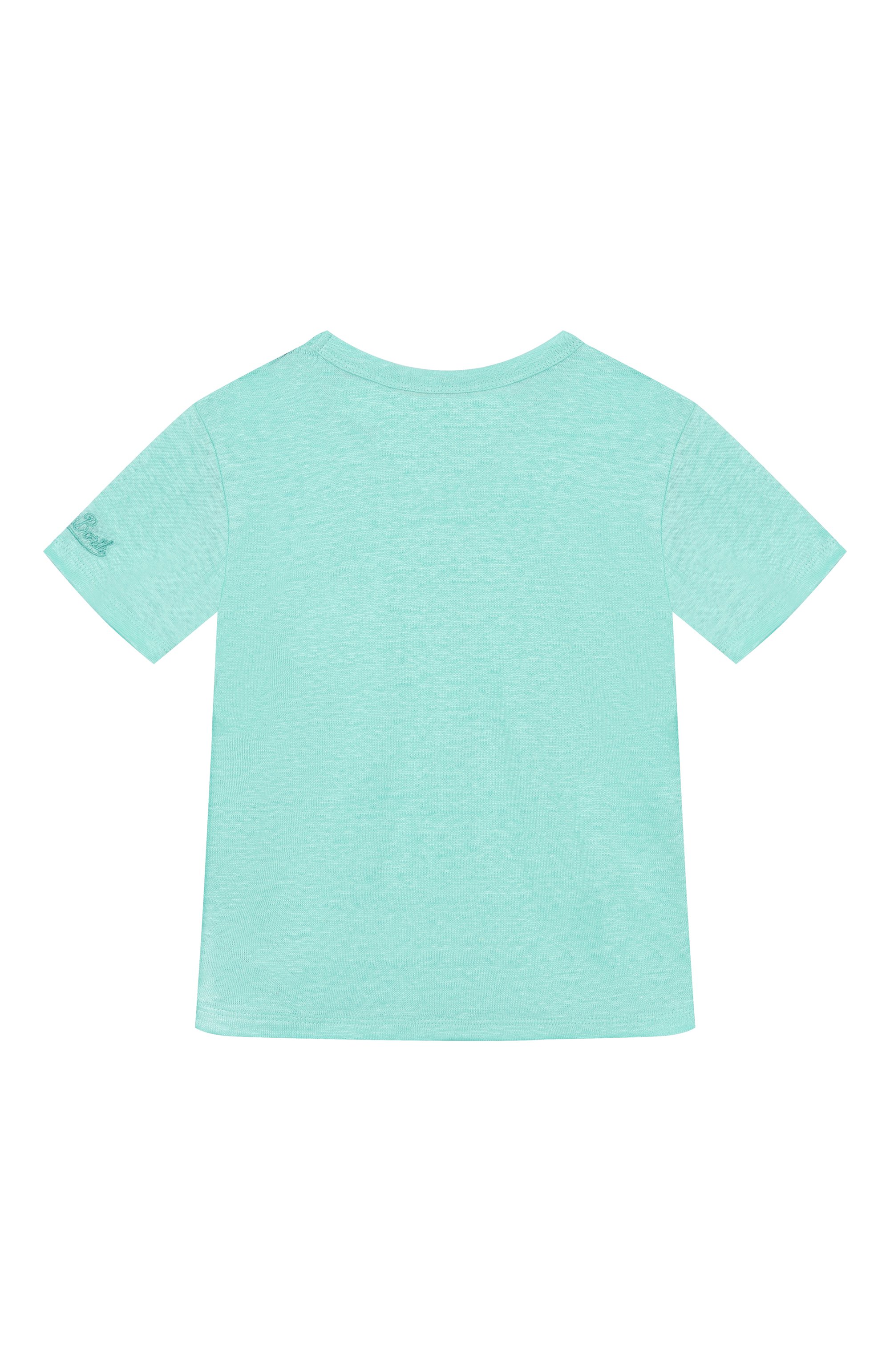 Льняная футболка MC2 SAINT BARTH, арт. ALEX N/00015H, фото 2