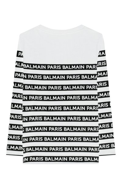 Хлопковый лонгслив BALMAIN, арт. 6L8550/LX150/4-10, фото 2
