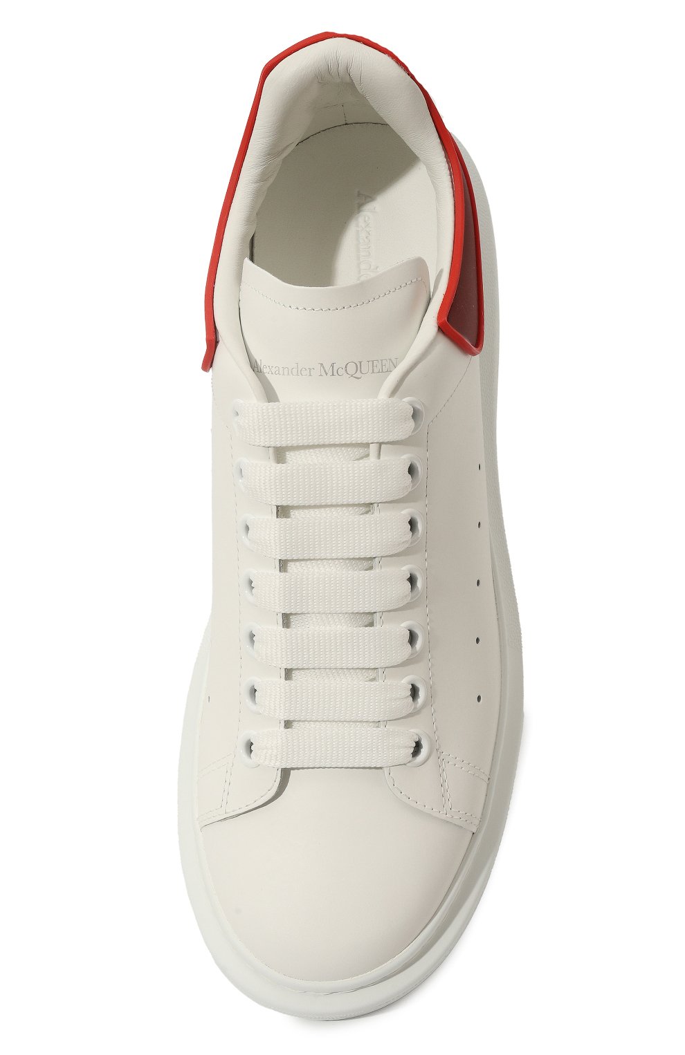 Кожаные кеды oversized ALEXANDER MCQUEEN, арт. 727394/WHXMT, фото 6