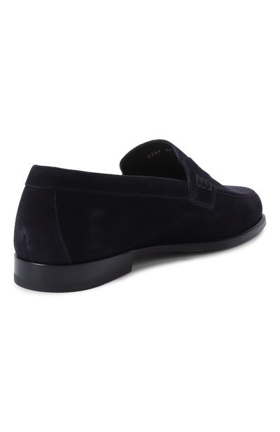 Замшевые пенни-лоферы DOUCAL'S, арт. DU3397MARIUY009N, фото 5