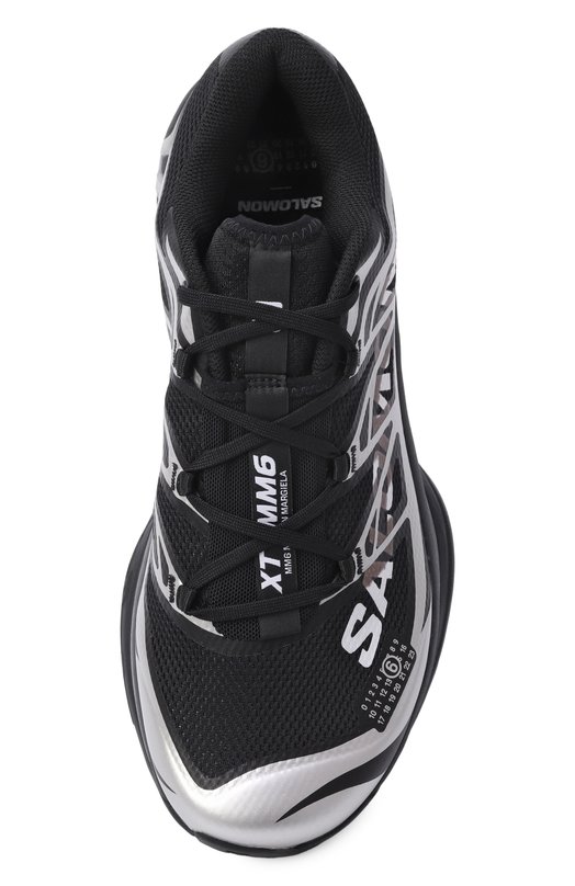 Текстильные кроссовки MM6 Maison Margiela x Salomon XT-6 MM6 SH1WS0020/P6303 Чёрный  SH1WS0020/P6303 Фото 6