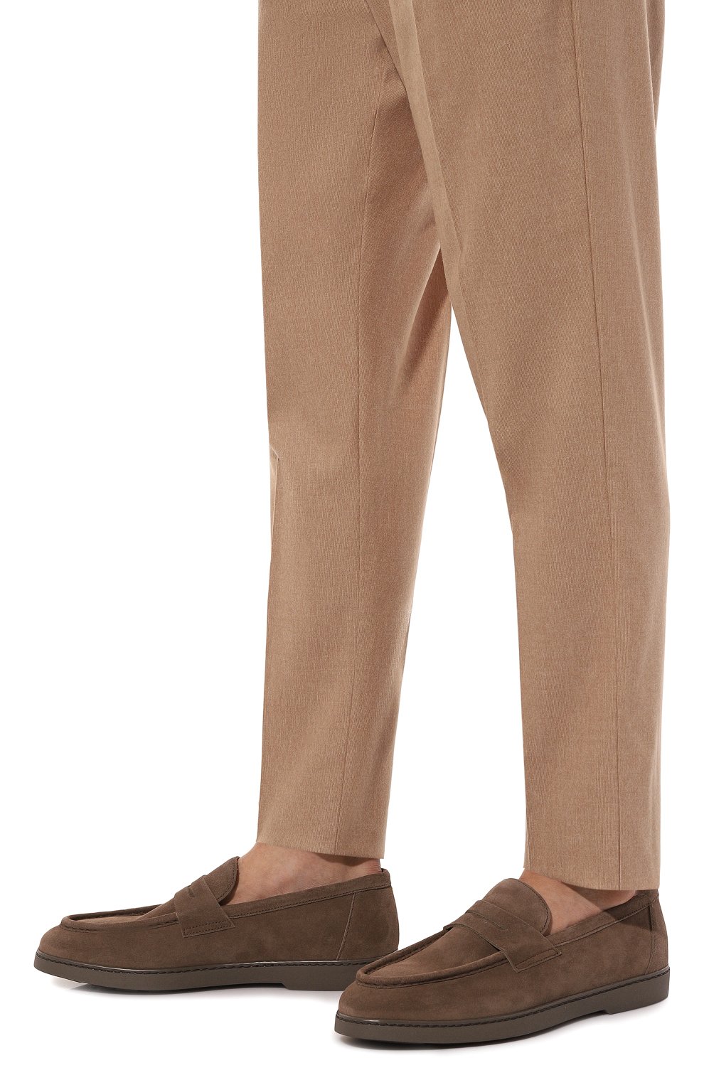 Замшевые пенни-лоферы DOUCAL'S, арт. DU3328ED0-UF009S, фото 3