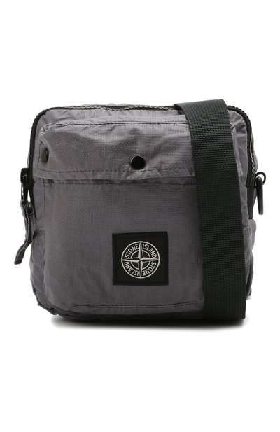 Текстильная сумка STONE ISLAND темно-серого цвета по цене 21850 руб., арт. 741590270, фото 5 Текстильная сумка STONE ISLAND, арт. 741590270, фото 5