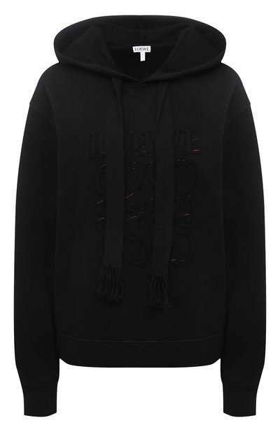 Женский худи из хлопка и шерсти LOEWE, арт. S359Y25X07