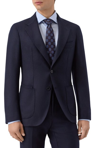 Пиджак из шерсти и кашемира ANDREA CAMPAGNA, арт. VATICAN0/T25240-29/2, фото 4