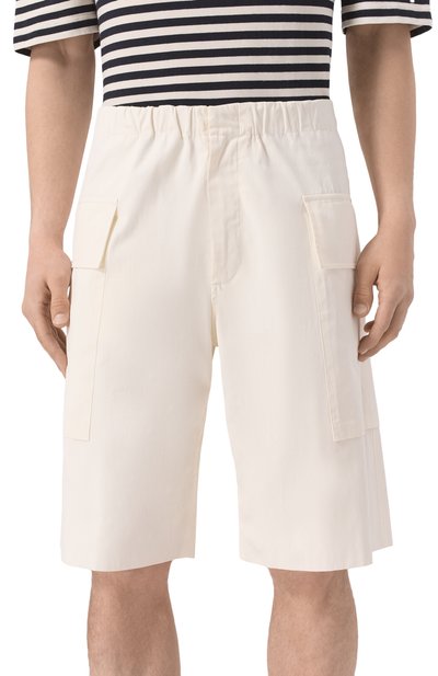 Хлопковые шорты JIL SANDER, арт. J47KA0279/J45292, фото 3