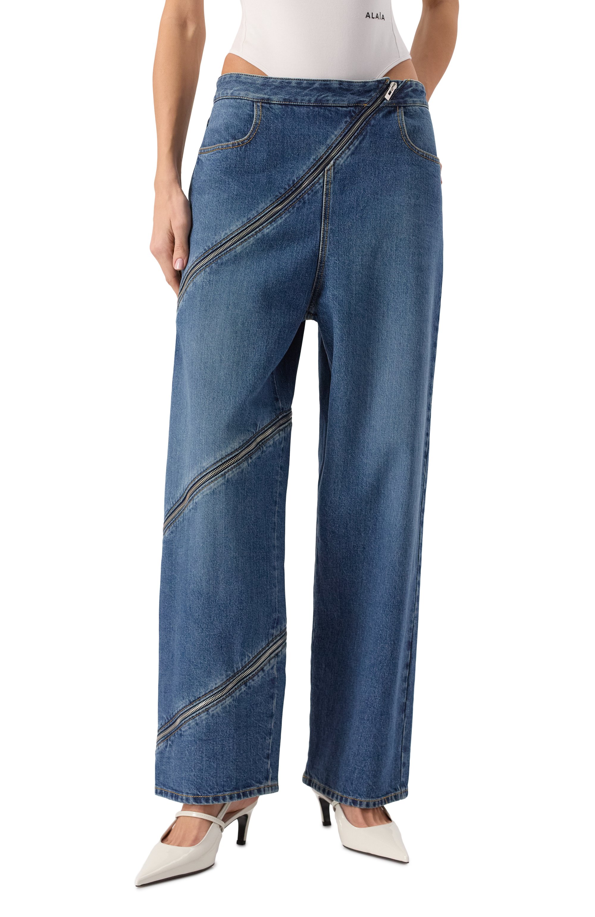 Джинсы ALAIA, арт. AA9P0295T536A, фото 3