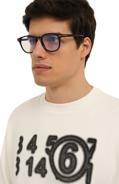 Оправа TOM FORD черного цвета по цене 35250 руб., арт. TF5819-B 001, фото 2 Оправа TOM FORD, арт. TF5819-B 001, фото 2