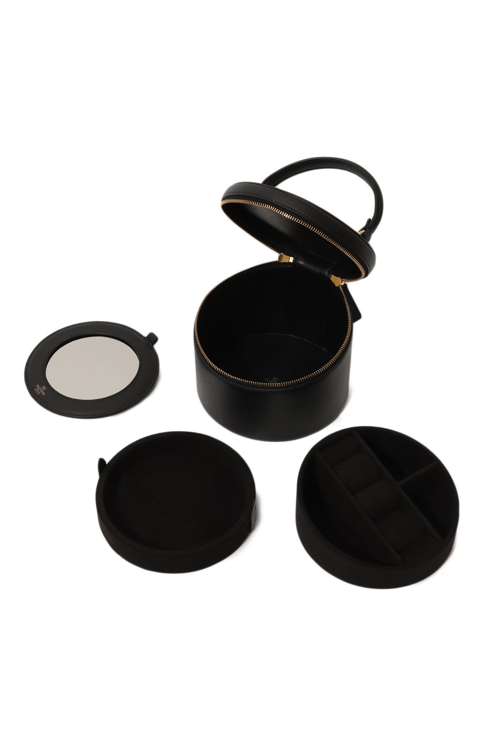 Кожаная косметичка VALENTINO, арт. 5W2P0AC1/MIM, фото 5