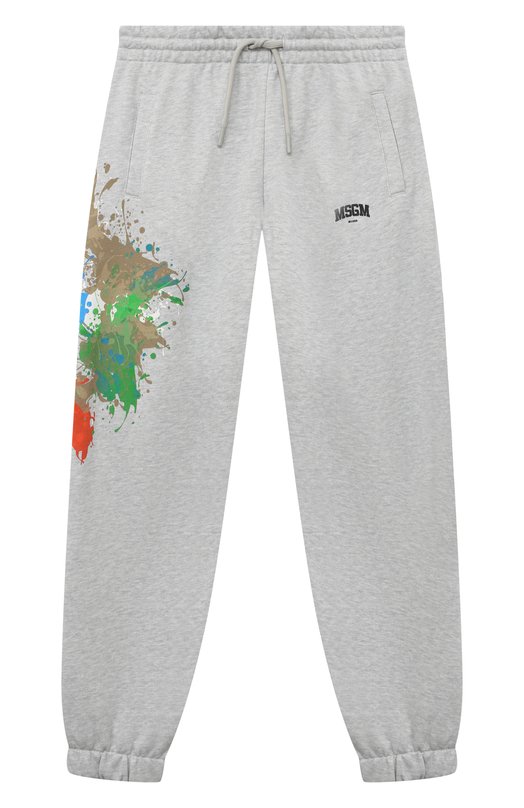 Хлопковые джоггеры MSGM kids