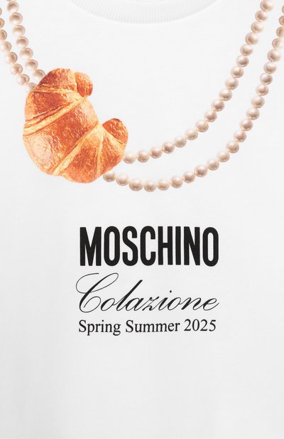 Хлопковый свитшот MOSCHINO, арт. HDF068/LCA52/10-14, фото 3