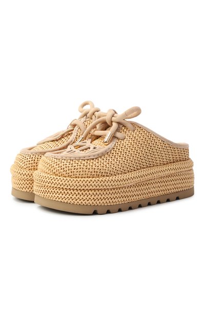 Женские текстильные сабо blizzard NAKED WOLFE, арт. BLIZZARD/RAFIA