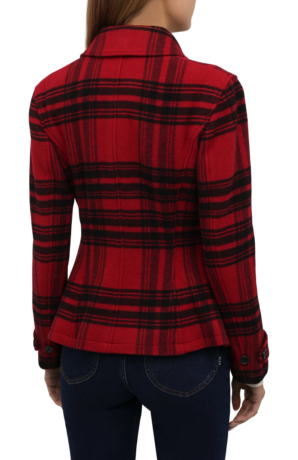 Жакет POLO RALPH LAUREN красного цвета по цене 84700 руб., арт. 211815086, фото 4 Жакет POLO RALPH LAUREN, арт. 211815086, фото 4