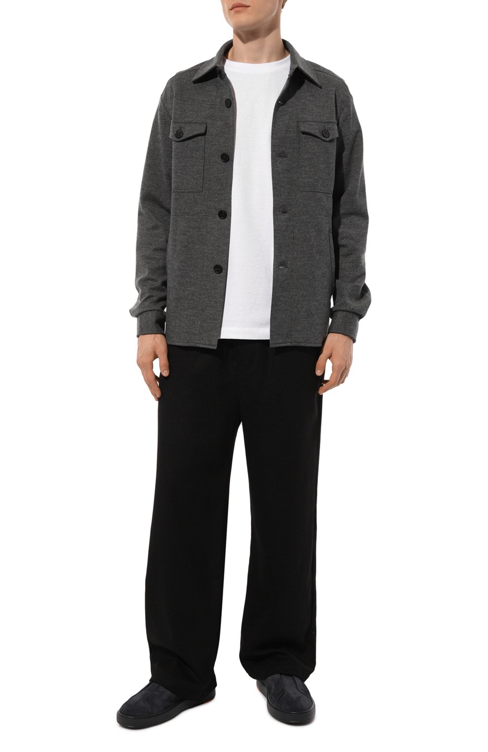 Шерстяная куртка-рубашка HARRIS WHARF LONDON, арт. C9320MYM, фото 2