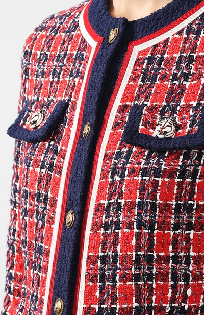 Твидовый жакет GUCCI, арт. 523555/ZKM80, фото 5