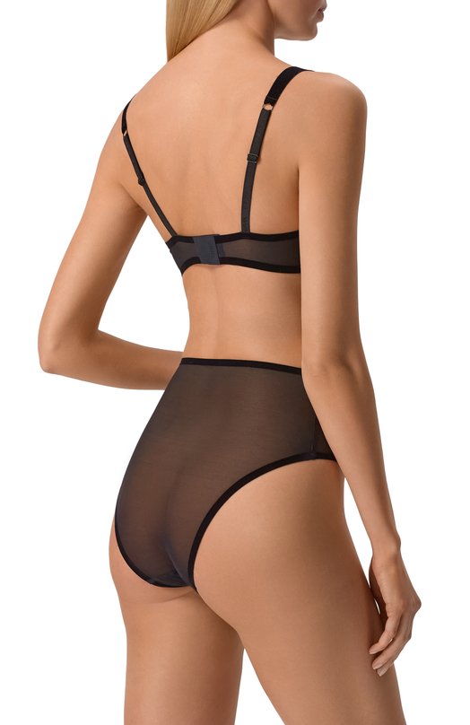 Трусы-слипы с завышенной талией Wolford 4W2312 Чёрный  4W2312 Фото 3