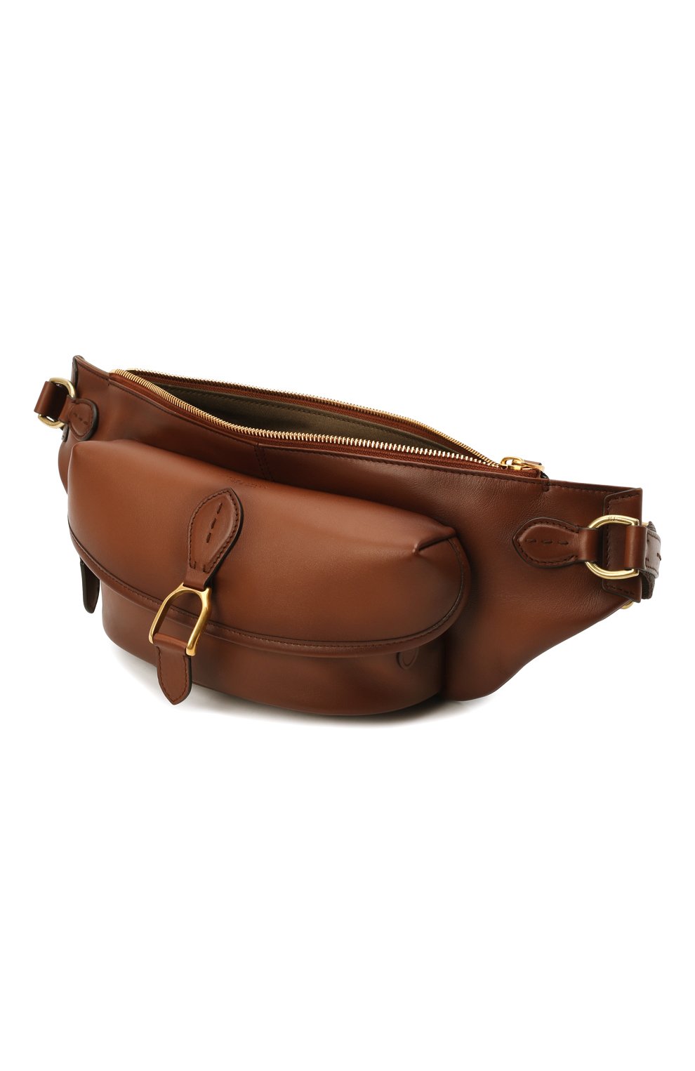 Кожаная поясная сумка RALPH LAUREN, арт. 437859538, фото 5