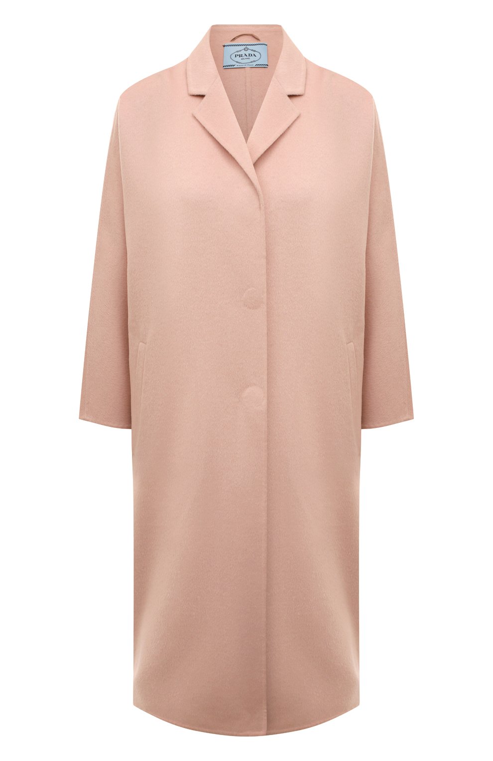 Шерстяное пальто PRADA, арт. P692NL-1CRU-F0236-211, фото 1