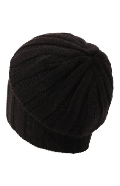 Кашемировая шапка FTC темно-коричневого цвета по цене 16500 руб., арт. 008-0252, фото 2 Кашемировая шапка FTC, арт. 008-0252, фото 2