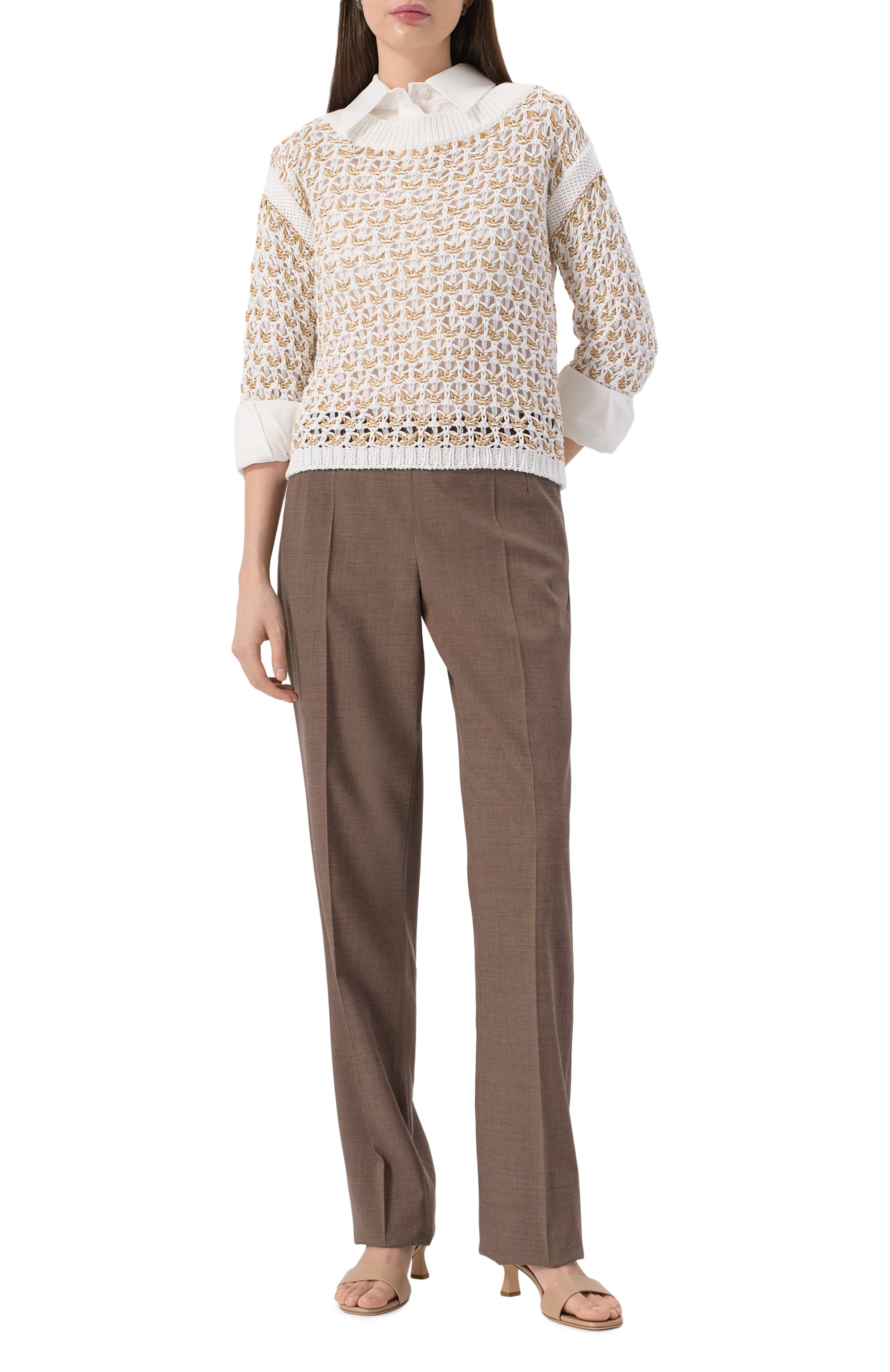 Хлопковый свитер GRAN SASSO, арт. 10221/20003, фото 2