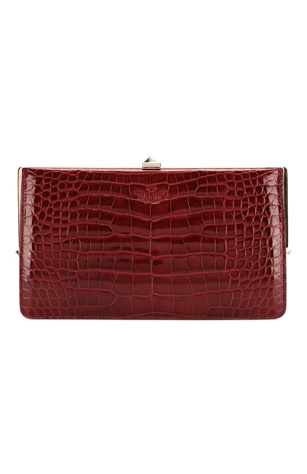 Клатч carry secrets из кожи аллигатора VALENTINO, арт. SW2B0C02/C0D/AMIS, фото 1
