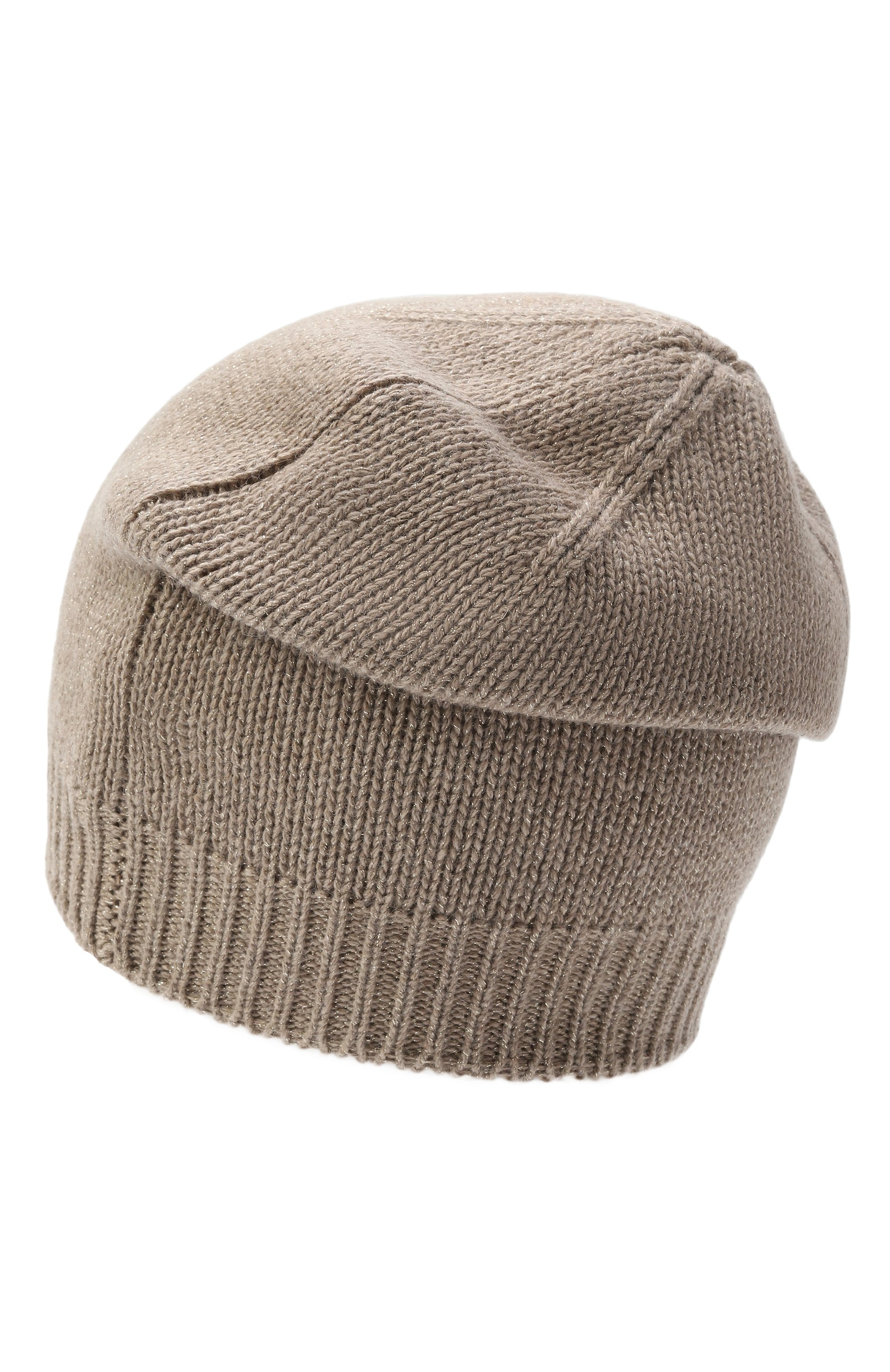 Шапка из шерсти и кашемира MANZONI24, арт. 25MBCAPPELL0-XLUR, фото 2
