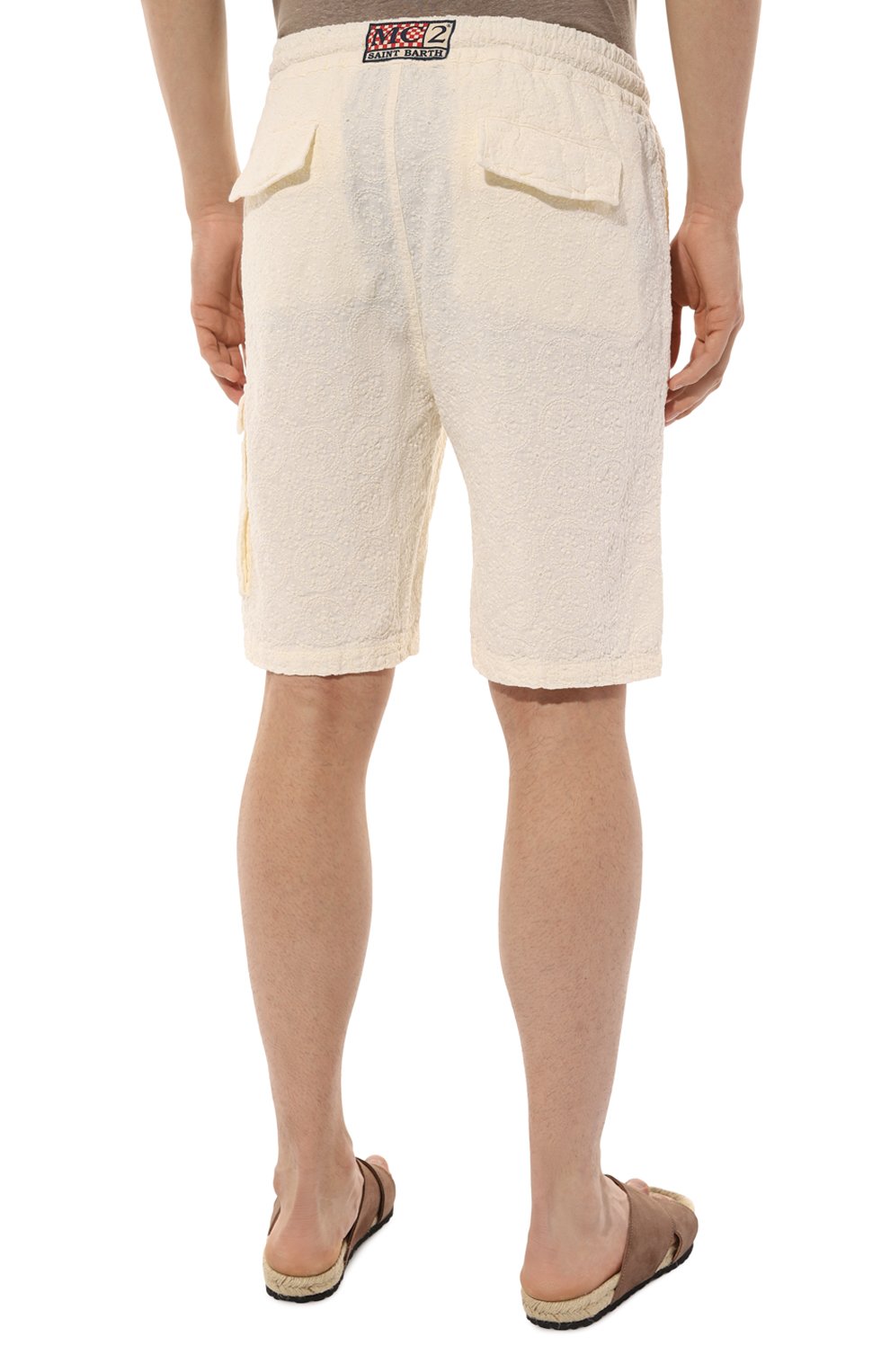 Льняные шорты MC2 SAINT BARTH, арт. STBM/MARSEILLE/00844F, фото 4
