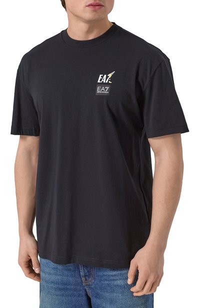 Хлопковая футболка EA7, арт. 7M000118/AF13244, фото 3