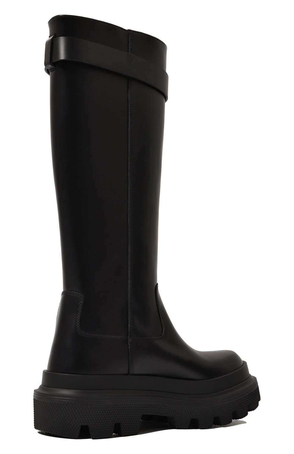 Кожаные сапоги DOLCE & GABBANA, арт. CU1070/AB640, фото 5