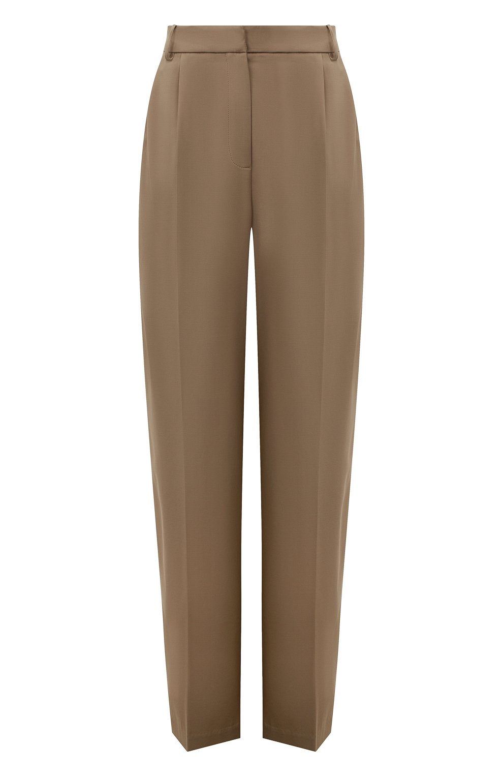Шерстяные брюки AGREEG темно-бежевого цвета по цене 129000 руб., арт. 14053202, фото 1 Шерстяные брюки AGREEG, арт. 14053202, фото 1
