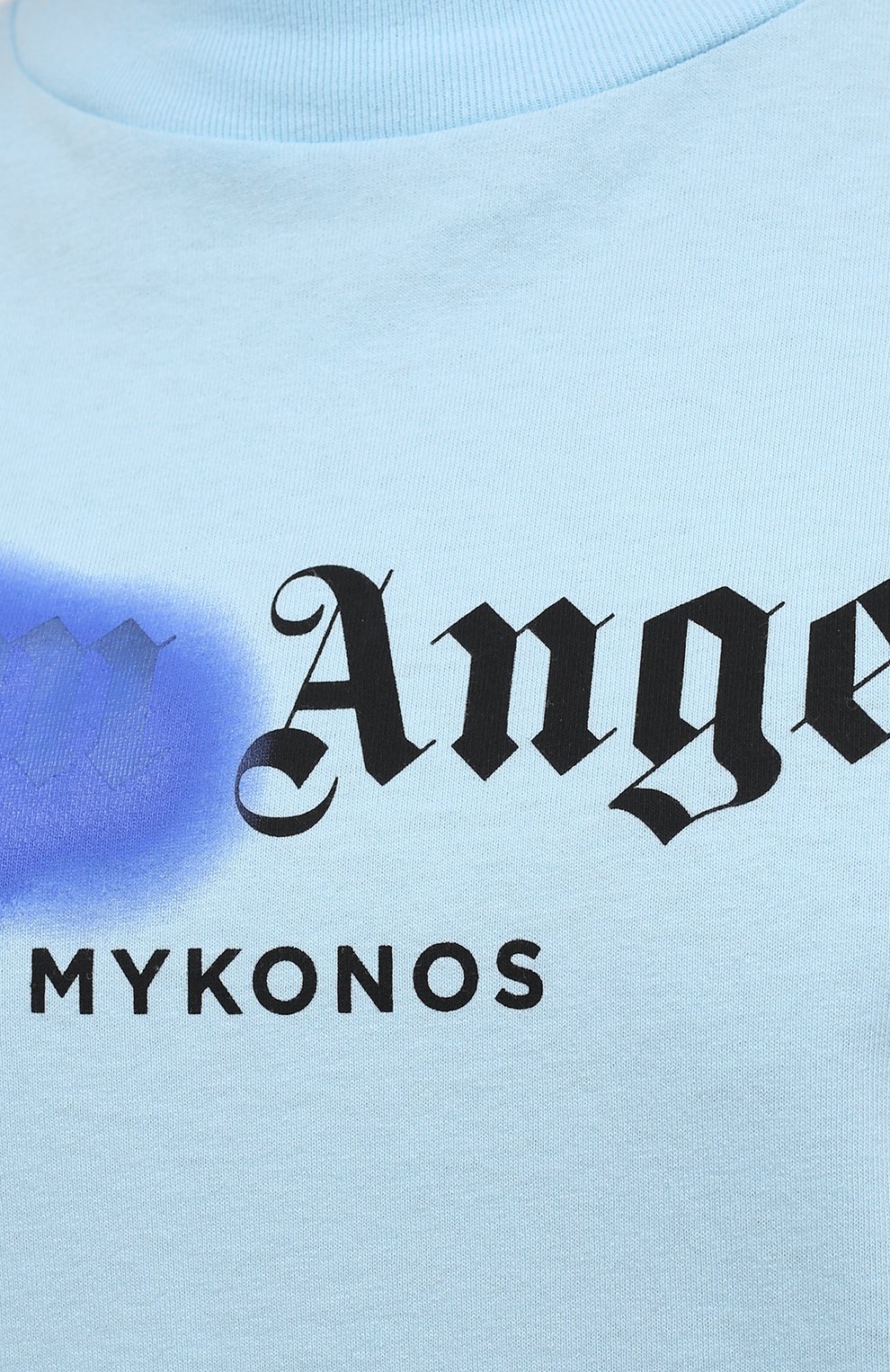 Хлопковая футболка PALM ANGELS, арт. PWAA039S21JER0084036, фото 5