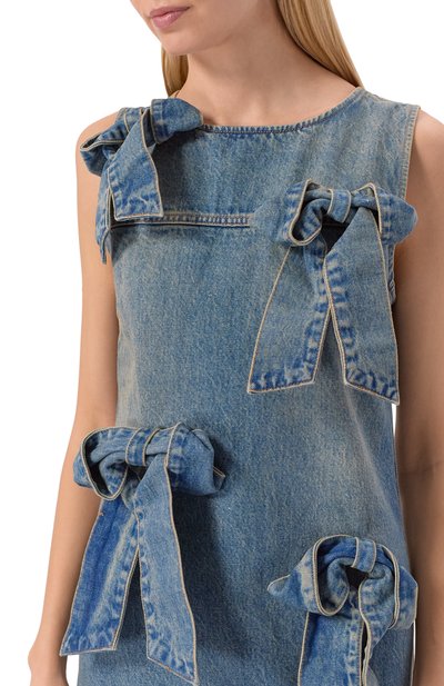 Джинсовое платье GANNI, арт. A1030213, фото 4