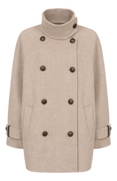 Женское пальто из шерсти и кашемира BRUNELLO CUCINELLI, арт. MD5327708