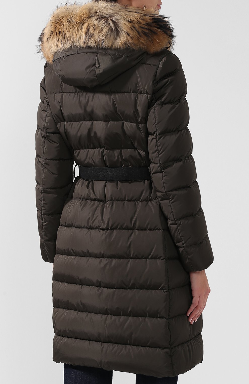 Пуховик с меховой отделкой капюшона MONCLER, арт. D2-093-49884-25-68065, фото 4