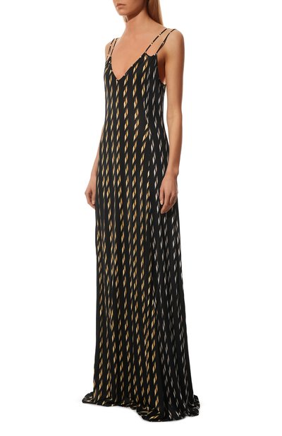 Платье из вискозы VETEMENTS, арт. WE52DR540B 1636/G0LD DRILL/SILVER DRILL, фото 3
