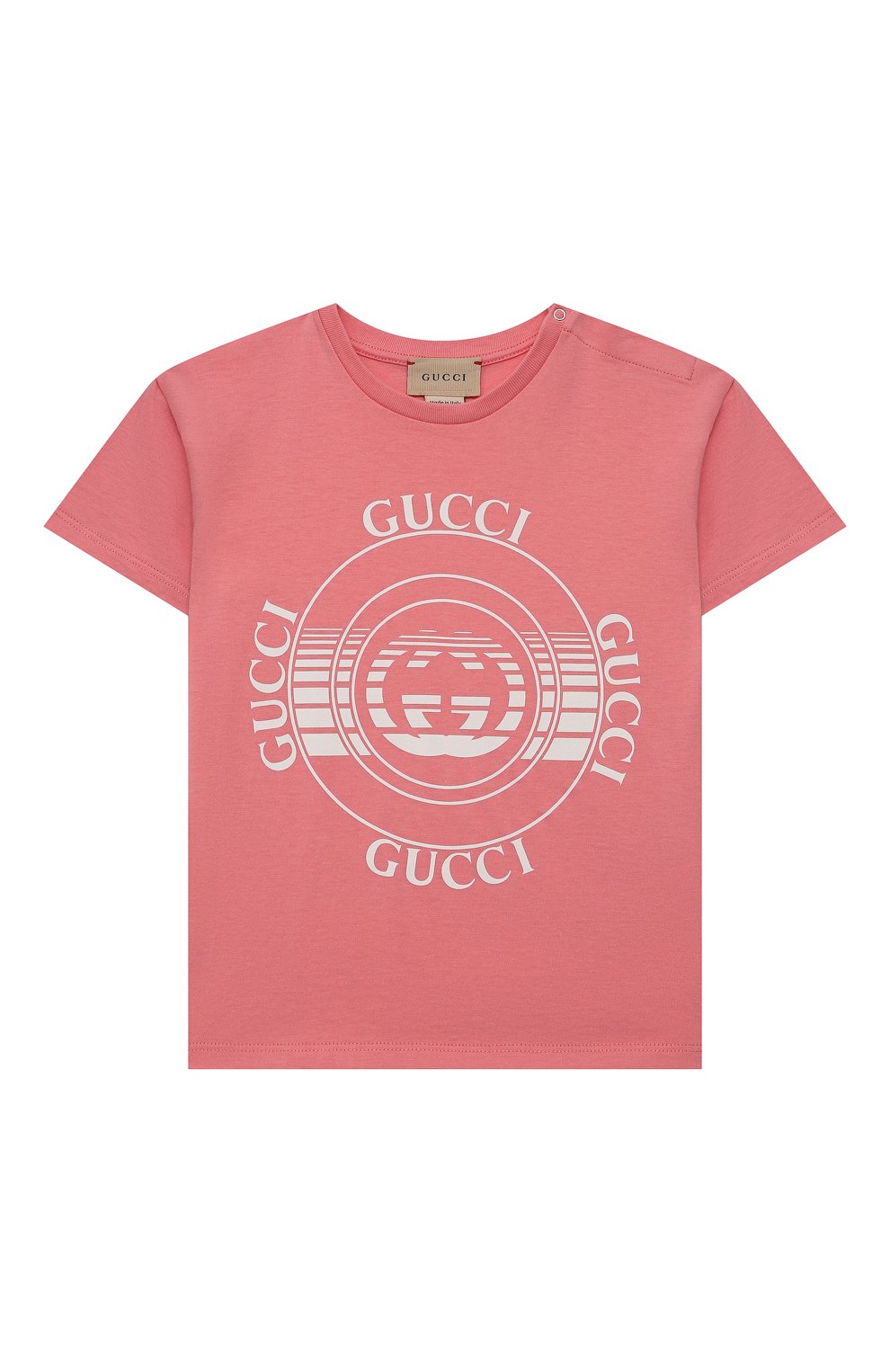 Хлопковая футболка GUCCI, арт. 576871/XJC70, фото 1
