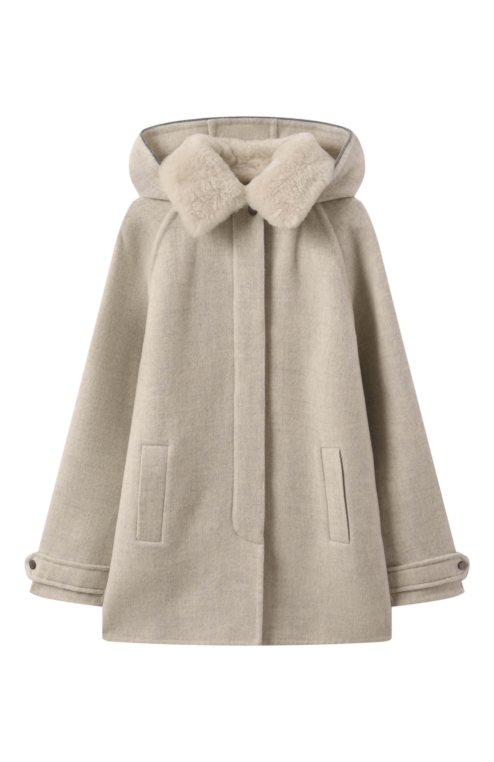 Шерстяное пальто BRUNELLO CUCINELLI, арт. BD532K020C, фото 1