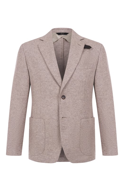 Кашемировый пиджак Brioni UJRQ0L/0D618 Бежевый UJRQ0L/0D618
