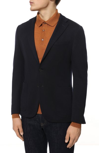 Шерстяной пиджак CORNELIANI, арт. 88X523-1818802/90, фото 3
