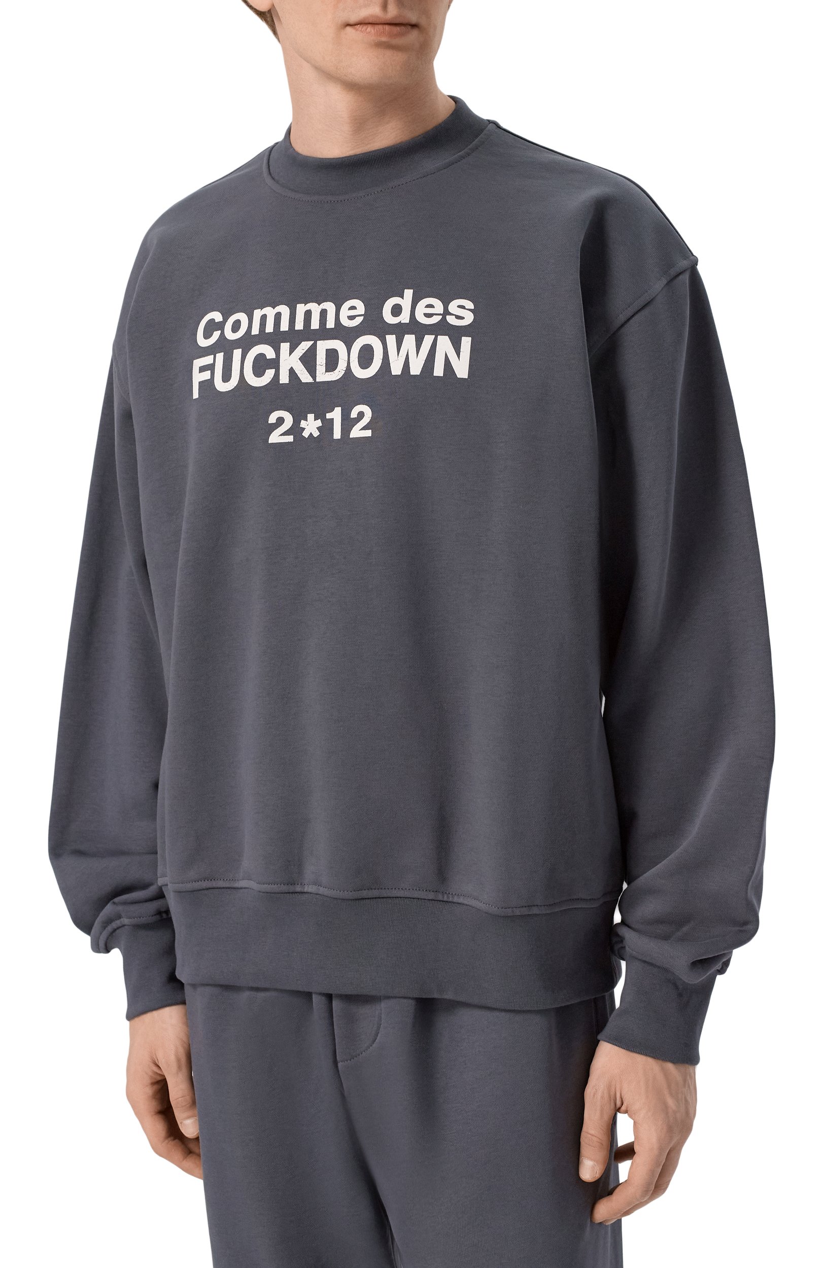 Хлопковый свитшот COMME DES FUCKDOWN, арт. CFABU00045, фото 3