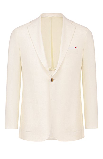 Мужской пиджак изо льна и шелка KITON, арт. UG81K0631G