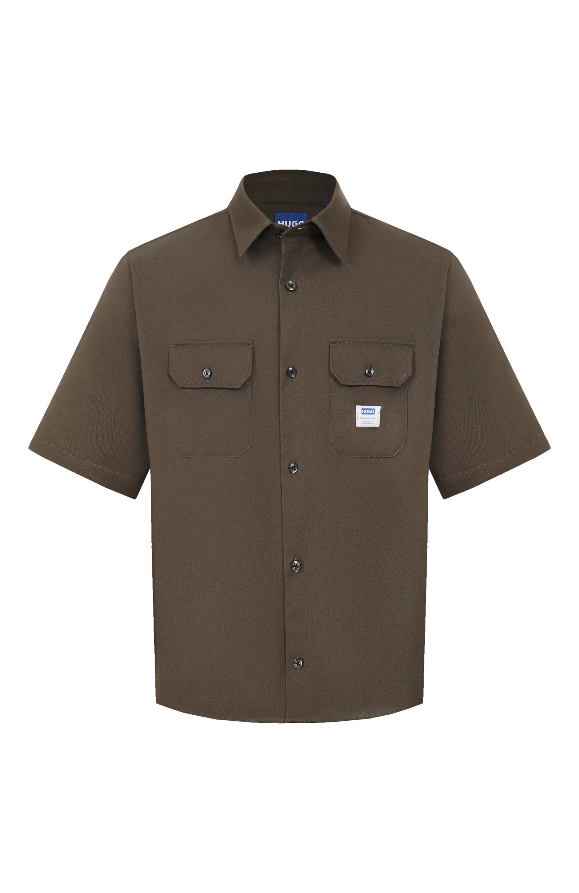 Хлопковая рубашка HUGO BLUE, арт. 50517871, фото 1