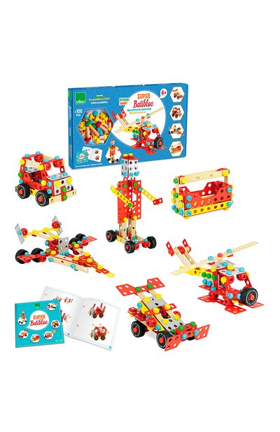 Конструктор из дерева супер батиблок VILAC, арт. 2126