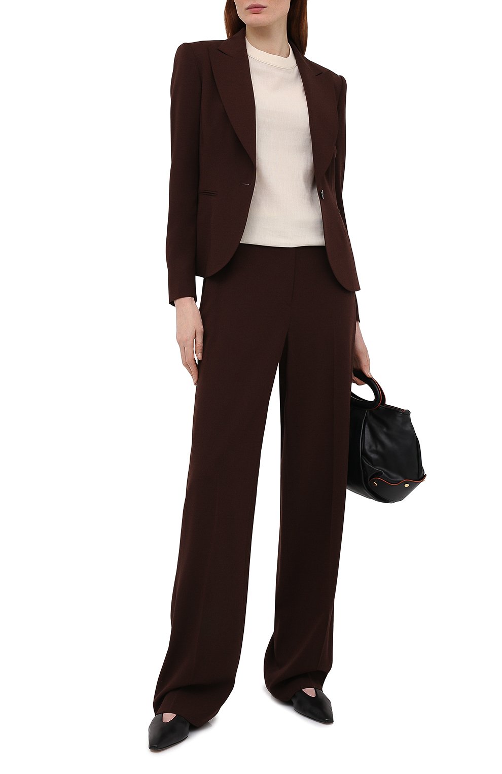 Шерстяные брюки RALPH LAUREN, арт. 290840130, фото 2