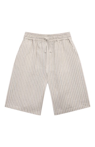 Льняные шорты DOLCE & GABBANA, арт. L43Q49/FR4BY