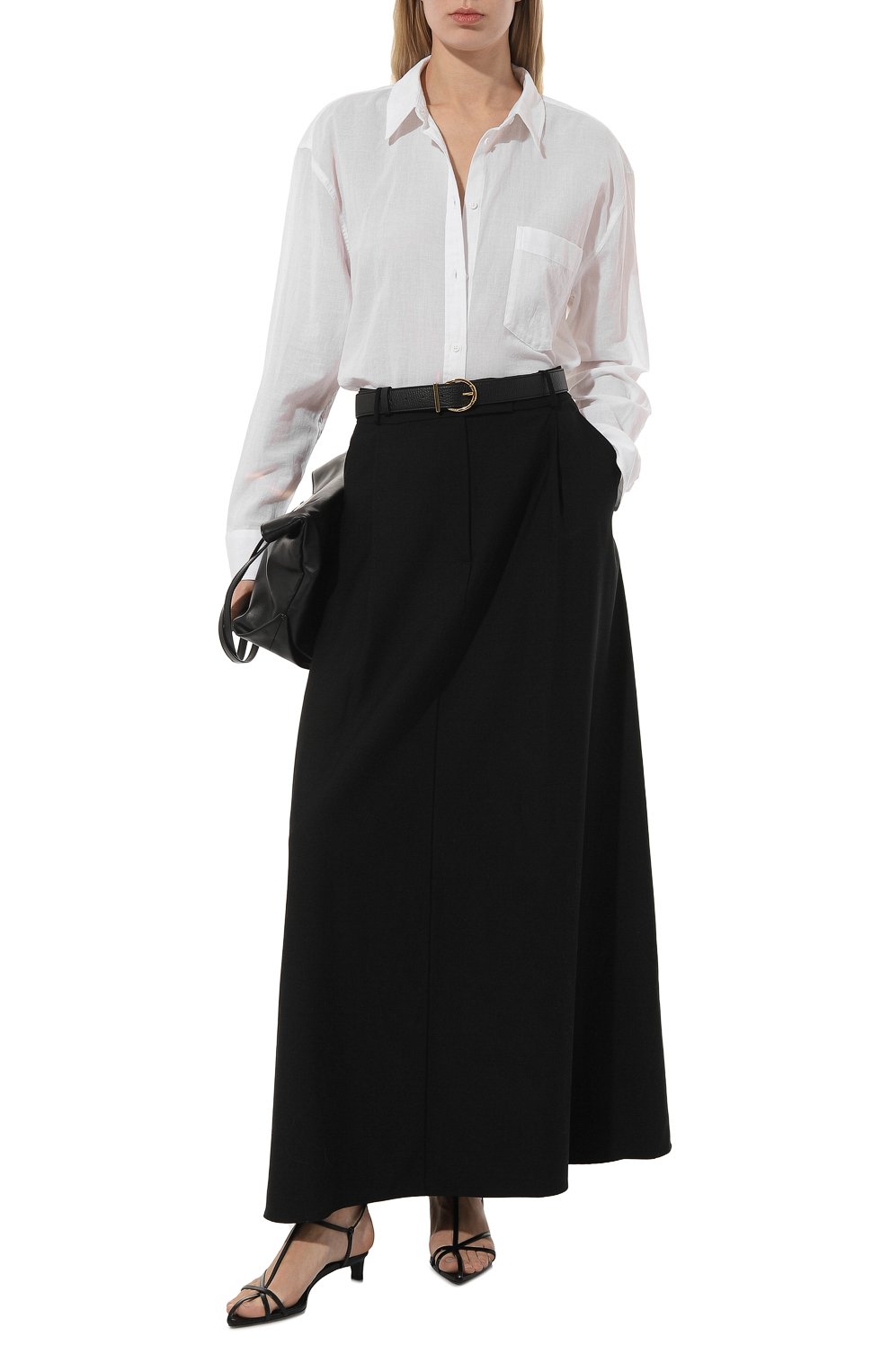 Хлопковая рубашка 7 FOR ALL MANKIND, арт. JSFL5680WH, фото 2