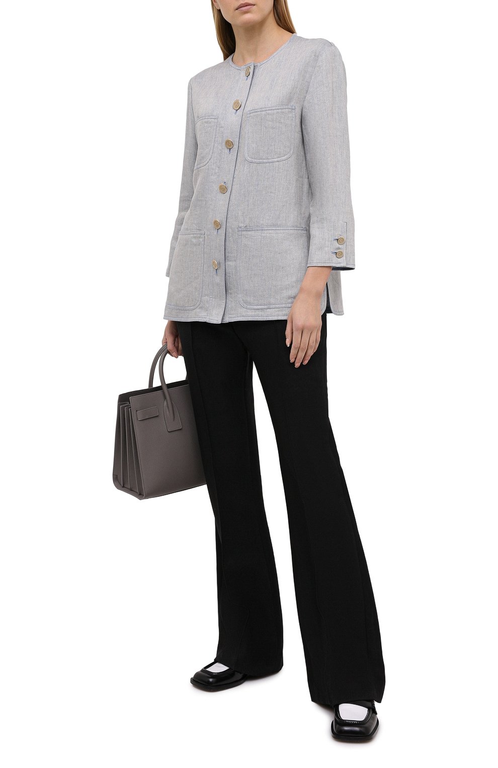 Льняной жакет GIORGIO ARMANI, арт. 1SHGG0ME/T02A6, фото 2