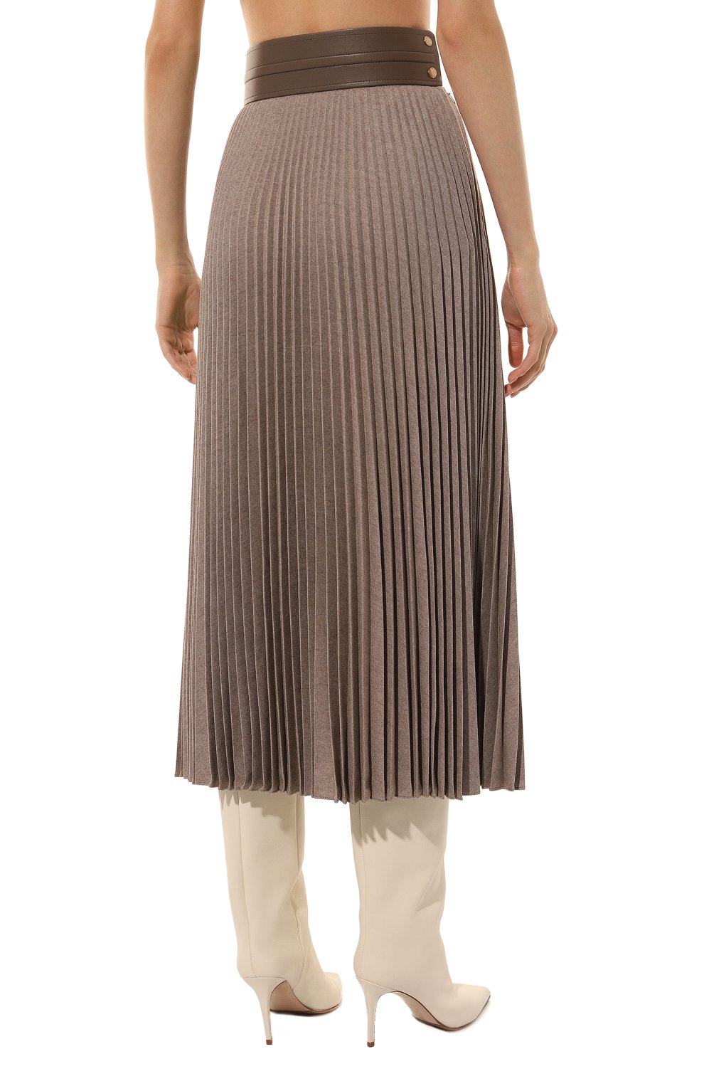 Шерстяная юбка AGNONA, арт. TG0403E/UW006E, фото 4